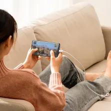 Кабель Baseus Dynamic Series Fast Charging Data Cable USB to Type-C 100W 20V 5A 1m Белый
