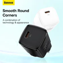 Сетевое зарядное устройство Baseus Cube Pro GaN5 Fast Charger 1C PD3.0 30W Type-C 3A Белый