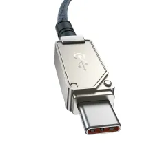 Кабель Baseus Unbreakable Series Fast Charging Data Cable Type-C to Lightning PD 20W 2m Сірий