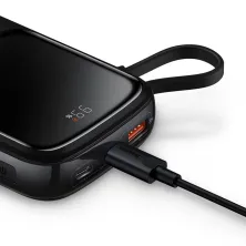 УМБ Baseus Q Pow Pro 20000mAh 22.5W 5A з технологією QC3.0+PD3.0 та Type-C кабелем 22.5W Чорний