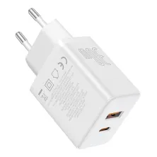 Сетевое зарядное устройство Baseus Cube Fast Charger QC3.0+PD3.0 30W USB+Type-C 3A Белый