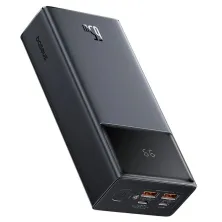 УМБ Baseus Star-Lord Digital Display 30000mAh 65W 6A с технологией QC3.0+PD3.0 2USB+Type-C + Кабель USB to Type-C Черный