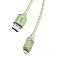 Кабель Baseus Habitat Series Fast Charging Data Cable USB to Lightning 2.4A 1m Салатовый
