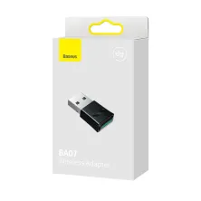 USB Bluetooth Адаптер Baseus Wireless Adapter BA07 BT5.3 20m Чорний