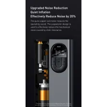 Компресор універсальний Baseus Energy Source Inflator Pump акумуляторний 7500mAh Сірий