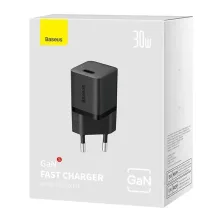 Сетевое зарядное устройство Baseus GaN5 Fast Charger 1C PD3.0 30W Type-C 3A Черный