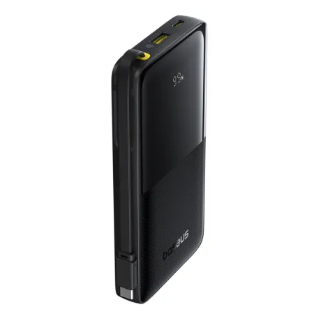 УМБ Baseus Bipow 2 with USB-C Cable 10000mAh 20W с технологией QC3.0+PD3.0 и Type-C кабелем 20W Черный