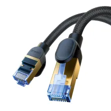 Кабель Baseus High Speed CAT7 Seven Types RJ45 10Gigabit Network Cable Ethernet Круглый 10m Черный