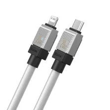 Кабель Baseus CoolPlay Series Fast Charging Data Cable Type-C to Lightning PD 20W 1m Білий