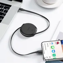 Кабель Baseus Pathfinder Series Free2Draw Fast Charging Data Cable Type-C to Type-C 100W 20V 5A 1m Чорний
