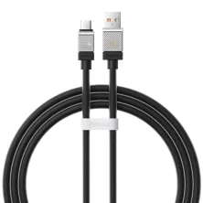 Кабель Baseus CoolPlay Series Fast Charging Data Cable USB to Type-C 100W 20V 5A 1m Чорний