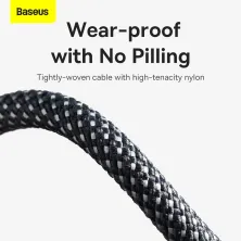 Кабель Baseus Dynamic Series Fast Charging Data Cable USB to Type-C 100W 20V 5A 1m Сірий