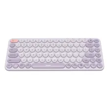 Клавиатура беспроводная Baseus K01A Wireless Tri-Mode Keyboard 2.4G/BT1+BT2 Фиолетовый