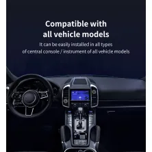 Автодержатель для телефона магнитный Baseus Star Ring Magnetic Car Bracket в воздуховод Черный