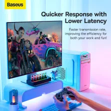 USB Bluetooth Адаптер Baseus Wireless Adapter BA07 BT5.3 20m Чорний