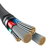 Кабель Baseus Unbreakable Series Fast Charging Data Cable USB to Lightning 2.4A 1m Чорний