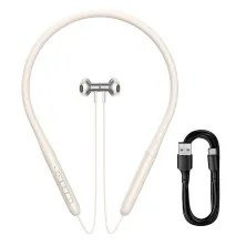 Бездротові Bluetooth 5.3 навушники Baseus Bowie P1 Neckband спортивні Білий