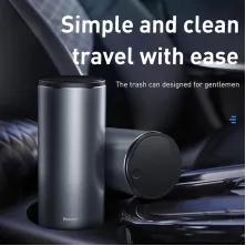 Автомобільний органайзер Baseus Gentleman Style Vehicle-mounted контейнер для сміття Чорний
