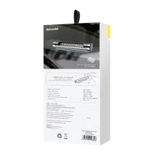 Автовизитка парковочная карта Baseus All Metal Temporary Parking Number Plate версия для двух номеров Черный