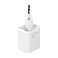 Сетевое зарядное устройство Baseus Super Si Quick Charger 1C QC3.0+PD3.0 25W Type-C 3A Белый