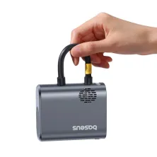 Велокомпресор універсальний Baseus PrimeTrip Series Portable Bike Pump акумуляторний 1750mAh 45W Сірий