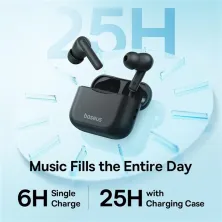 Бездротові Bluetooth навушники Baseus Bowie E17 True Wireless TWS Earphones Чорний