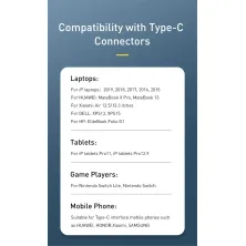 Кабель Baseus Cafule Flash Charging Data Line Cable Type-C to Type-C PD 2.0 QC 3.0 100W 20V 5A 2m Черный