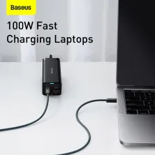 Кабель Baseus Dynamic Series Fast Charging Data Cable Type-C to Type-C 100W 20V 5A 1m Сірий