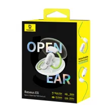 Беспроводные наушники открытого типа Baseus Eli Sport 1 Open-Ear Wireless TWS Earbuds IPX4 Салатовый