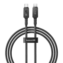 Кабель Baseus Unbreakable Series Fast Charging Data Cable Type-C to Type-C 100W 20V 5A 1m Чорний