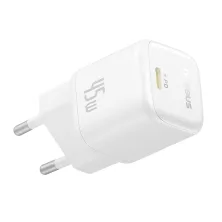 Мережевий зарядний пристрій Baseus PicoGo GaN6 Pro Fast Charger 1C PD3.0 45W Type-C 3A Білий