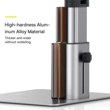 Підставка для ноутбука Baseus Metal Adjustable Laptop Stand Сріблястий