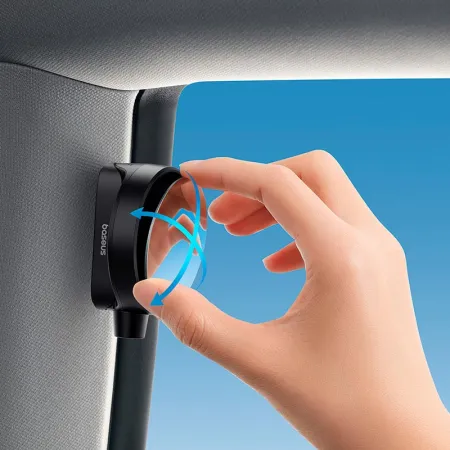 Автомобільне дзеркало для сліпих зон для пасажира Baseus SafeRide Series Backseat Rearview Mirror 1 штука Чорний