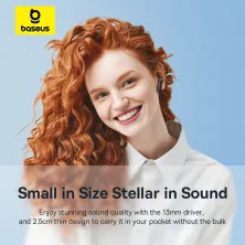 Беспроводные Bluetooth наушники Baseus Bowie E16 True Wireless TWS Earphones Черный