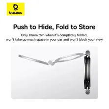 Автодержатель для телефона магнитный Baseus MagPro Series II Magnetic Car Mount на торпедо Черный