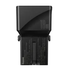 Сетевое зарядное устройство Baseus Universal Conversion PPS QC3.0+PD3.0 18W USB+Type-C 3A Универсальное Черный