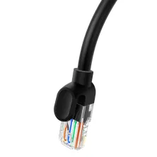 Кабель Baseus High Speed CAT5 RJ45 Gigabit Network Cable Ethernet Круглый 3m Черный