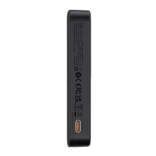 УМБ Baseus MagPro Magnetic Bracket Wireless Fast Charge 5000mAh 20W 2.4A QC3.0+PD3.0 з Бездротовою зарядкою Qi 15W Чорний