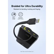 УМБ Baseus EnerFill FC51 Bipow2 Pro 10000mAh 22.5W 2.4A з технологією QC3.0+PD3.0 та Type-C кабелем 22.5W Чорний