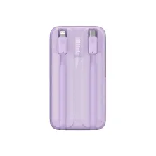 УМБ Baseus Comet Digital Display Fast Charge 10000mAh 22.5W 3A з технологією QC3.0+PD3.0 и iP 20W+Type-C 22.5W кабелем Фіолетовий