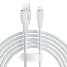 Кабель Baseus Pudding Series Fast Charging Data Cable USB to Lightning 2.4A 2m Белый