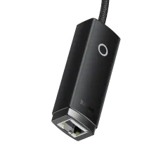 USB Переходник Baseus Lite Series Ethernet 100 Mbps Type-A to RJ45 Чорний