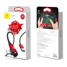 Кабель Baseus MVP Elbow Cable USB to Lightning 2A 1m Червоний