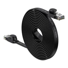 Кабель Baseus High Speed RJ45 Gigabit Network Cable Ethernet Плоский 15m Черный