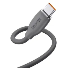 Кабель Baseus Jelly Liquid Silica Gel Series Fast Charging Data Cable USB to Type-C 100W 20V 5A 1.2m Черный