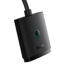 HDMI Світч розгалужувач Baseus AirJoy 2in1 Bidirectional HDMI to 4KHDMI*2 Switch кабель 1м Чорний