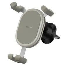 Автотримач для телефона Baseus Stable Gravitational Car Mount Air Outlet у повітропровід Білий