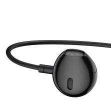Наушники Baseus Encok H19 Wired Earphone 3.5mm Черный