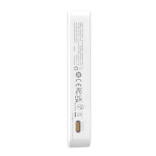 УМБ Baseus MagPro Magnetic Bracket Wireless Fast Charge 5000mAh 20W 2.4A QC3.0+PD3.0 з Бездротовою зарядкою Qi 15W Білий