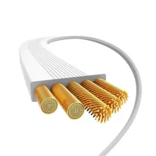 Кабель Baseus Free2Draw Mini Retractable Charging Data Cable Type-C to Type-C 100W 20V 5A 1m Білий